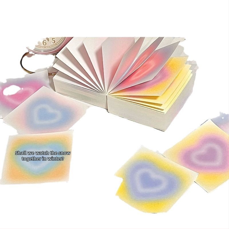 Bloc de notițe cu 400 foi, ruptibil, fără adeziv, pătrat, gros