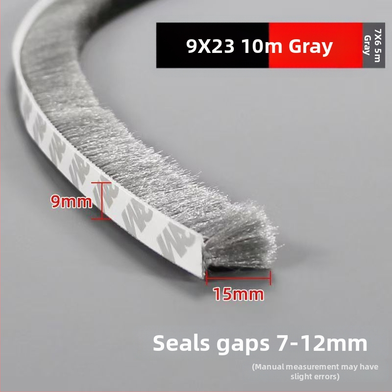 Tesniaca páska na okná a dvere, samolepiaca vlnená páska, pre posuvné dvere, proti nárazu, odolná voči vetru, zvuková izolácia, vysokoteplotná odolnosť