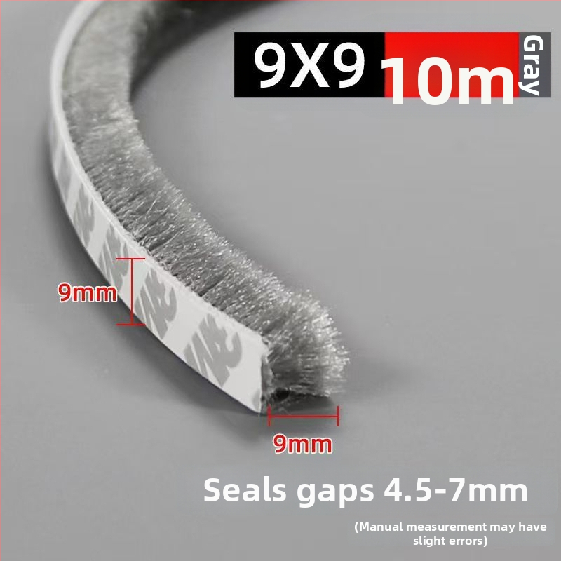 Tesniaca páska na okná a dvere, samolepiaca vlnená páska, pre posuvné dvere, proti nárazu, odolná voči vetru, zvuková izolácia, vysokoteplotná odolnosť