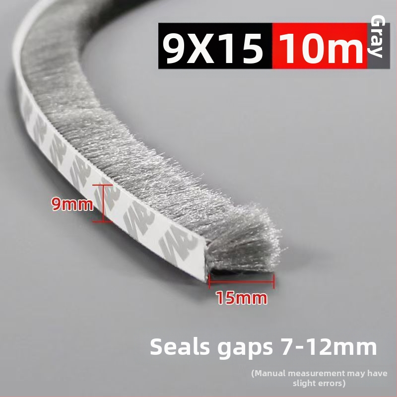 Tesniaca páska na okná a dvere, samolepiaca vlnená páska, pre posuvné dvere, proti nárazu, odolná voči vetru, zvuková izolácia, vysokoteplotná odolnosť