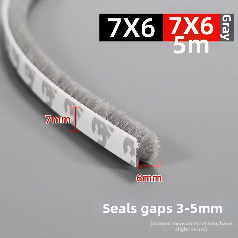 Tesniaca páska na okná a dvere, samolepiaca vlnená páska, pre posuvné dvere, proti nárazu, odolná voči vetru, zvuková izolácia, vysokoteplotná odolnosť