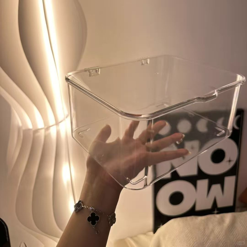 Cutie de depozitare pentru măști de față, PET material, capacitate 2,2 L, HS001+HS002, 54 buc.