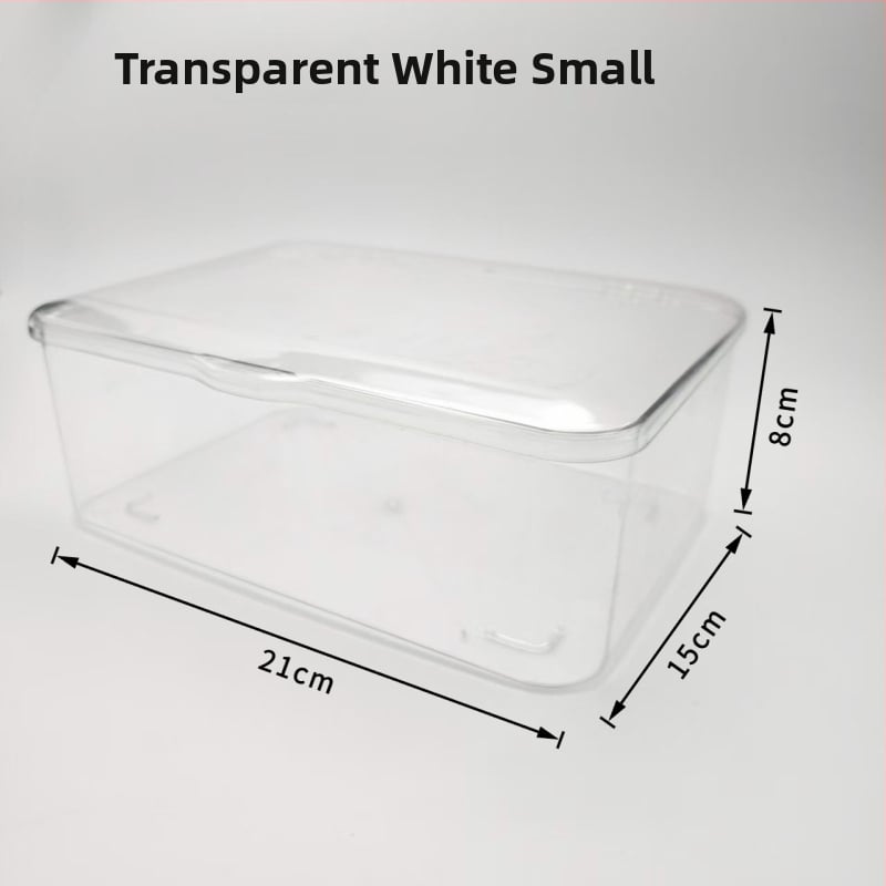 Cutie de depozitare pentru măști de față, PET material, capacitate 2,2 L, HS001+HS002, 54 buc.