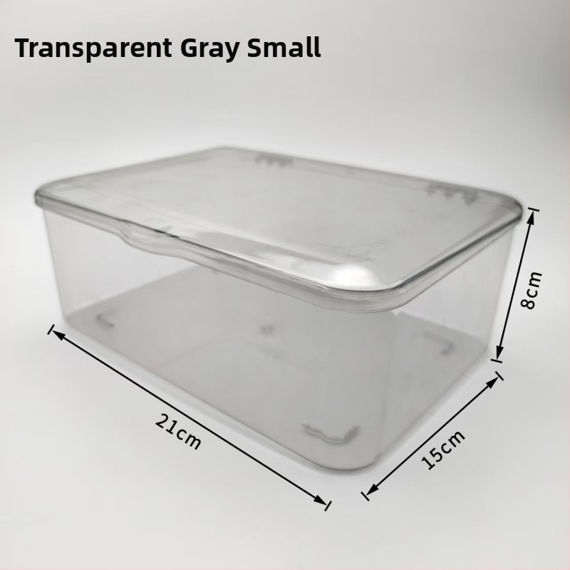 Cutie de depozitare pentru măști de față, PET material, capacitate 2,2 L, HS001+HS002, 54 buc.