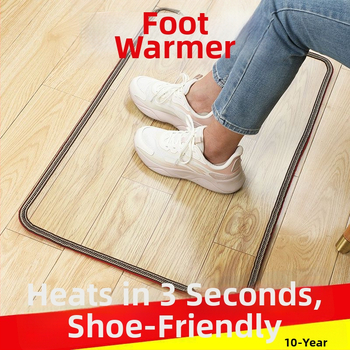 Uredska podloga za grijanje stopala s USB grijanjem, 50W, ispod radnog stola