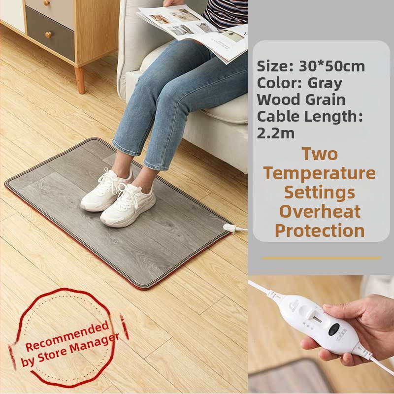 Uredska podloga za grijanje stopala s USB grijanjem, 50W, ispod radnog stola