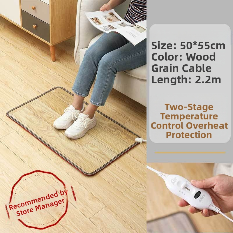 Uredska podloga za grijanje stopala s USB grijanjem, 50W, ispod radnog stola