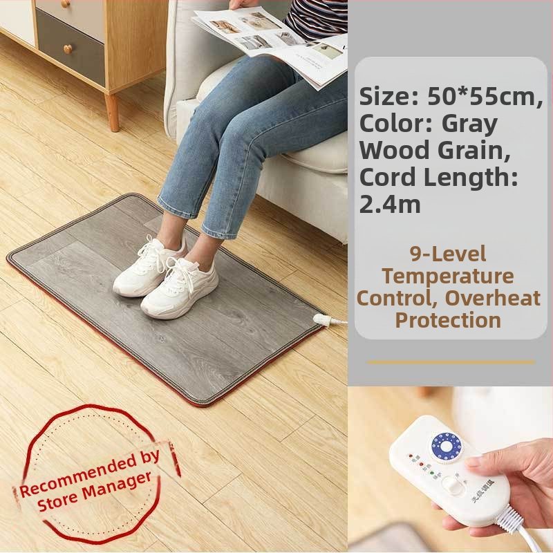 Uredska podloga za grijanje stopala s USB grijanjem, 50W, ispod radnog stola