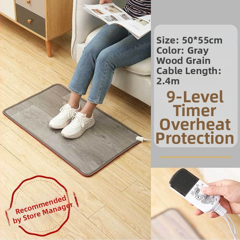 Uredska podloga za grijanje stopala s USB grijanjem, 50W, ispod radnog stola