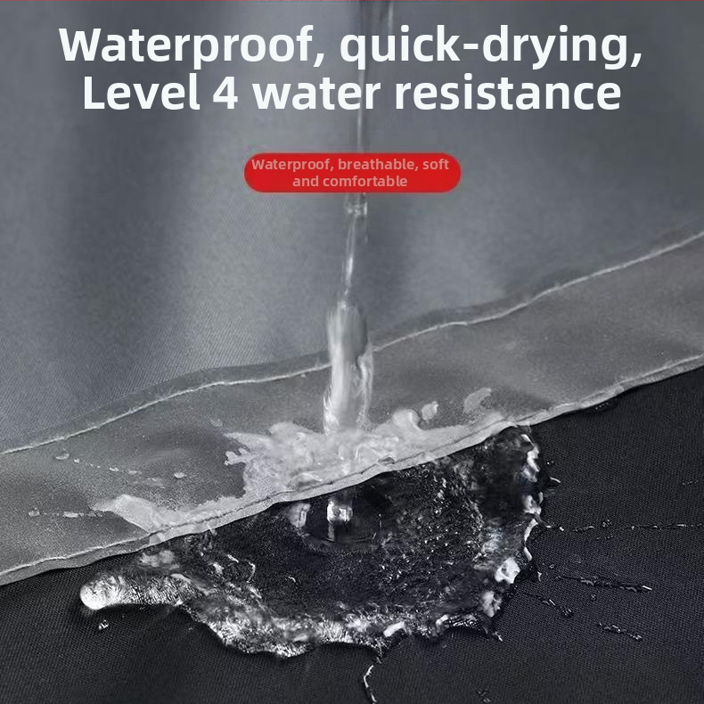 Poncho βροχής μονής μορφής από Oxford ύφασμα, παχύ, με PVC αδιάβροχο στρώμα, για ενήλικες, υπαίθρια πεζοπορία