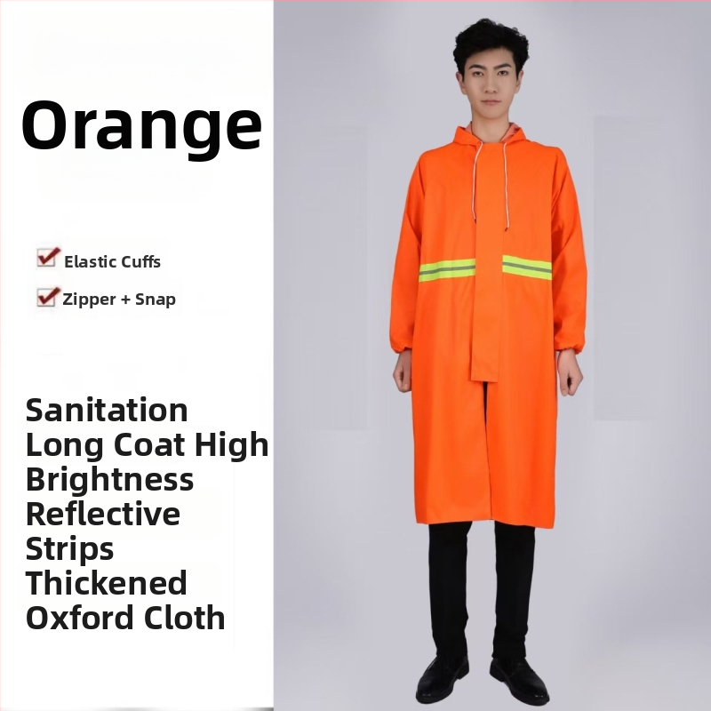 Poncho βροχής μονής μορφής από Oxford ύφασμα, παχύ, με PVC αδιάβροχο στρώμα, για ενήλικες, υπαίθρια πεζοπορία