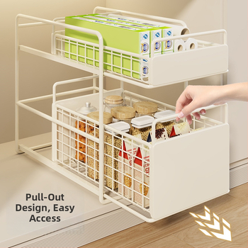 Mugg raft metal sub chiuvetă cu sertar glisant – multipurpose, stil modern minimalist