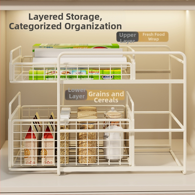 Mugg raft metal sub chiuvetă cu sertar glisant – multipurpose, stil modern minimalist