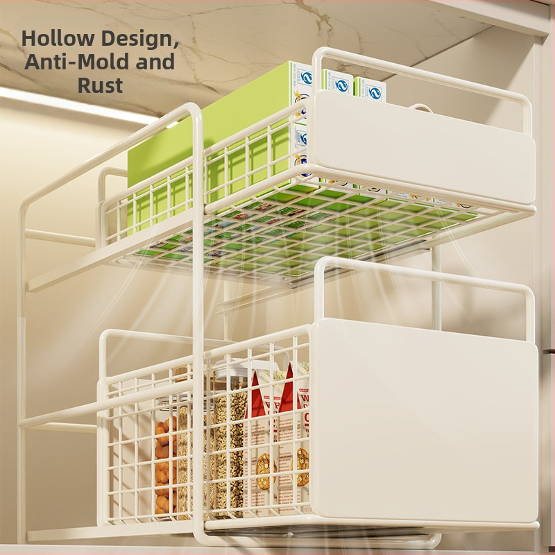 Mugg raft metal sub chiuvetă cu sertar glisant – multipurpose, stil modern minimalist