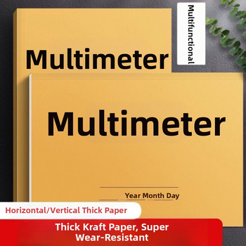 Jurnal multip-form cu copertă din piele artificială, legare cu sârmă, peste 400 de pagini, hârtie Dowling