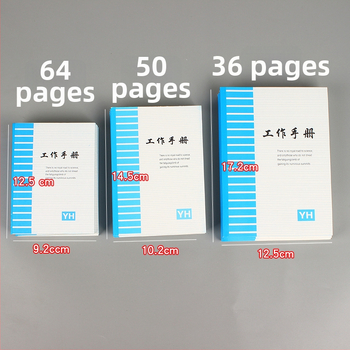 Carnet de notițe cu legare spirală, copertă din hârtie, hârtie de scris 70 g, aproximativ 45 de pagini, stil birou