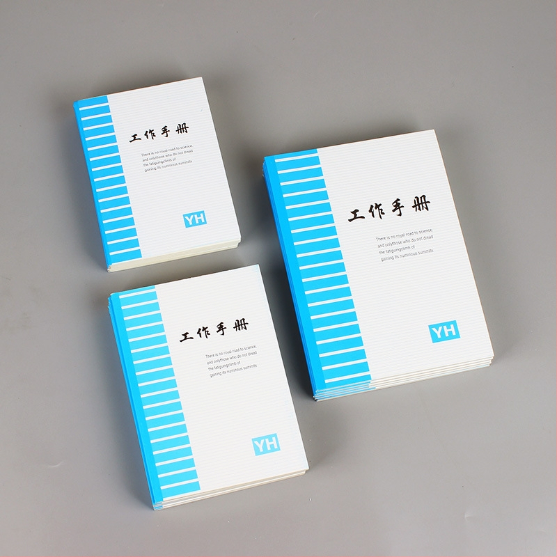 Carnet de notițe cu legare spirală, copertă din hârtie, hârtie de scris 70 g, aproximativ 45 de pagini, stil birou