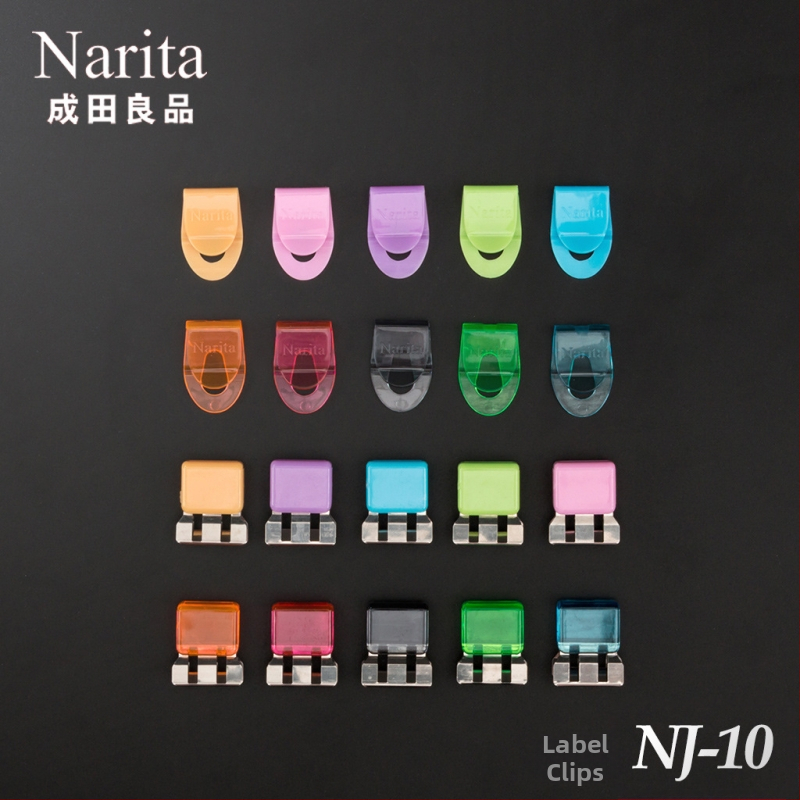 Narita Yumi clip metal-plastic pentru bilete și etichete, model NJ