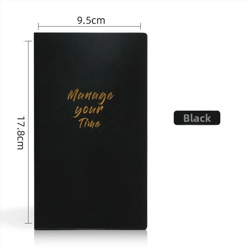 Baixing Jurnal, model 48k ledger, copertă din piele ecologică, legare cu adeziv