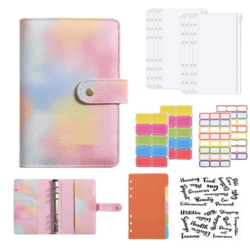 Jurnal Landon cu husă PU, legătură cu foi detașabile, hârtie Doyle interioară, 100 g, 100–200 pagini — FS-07