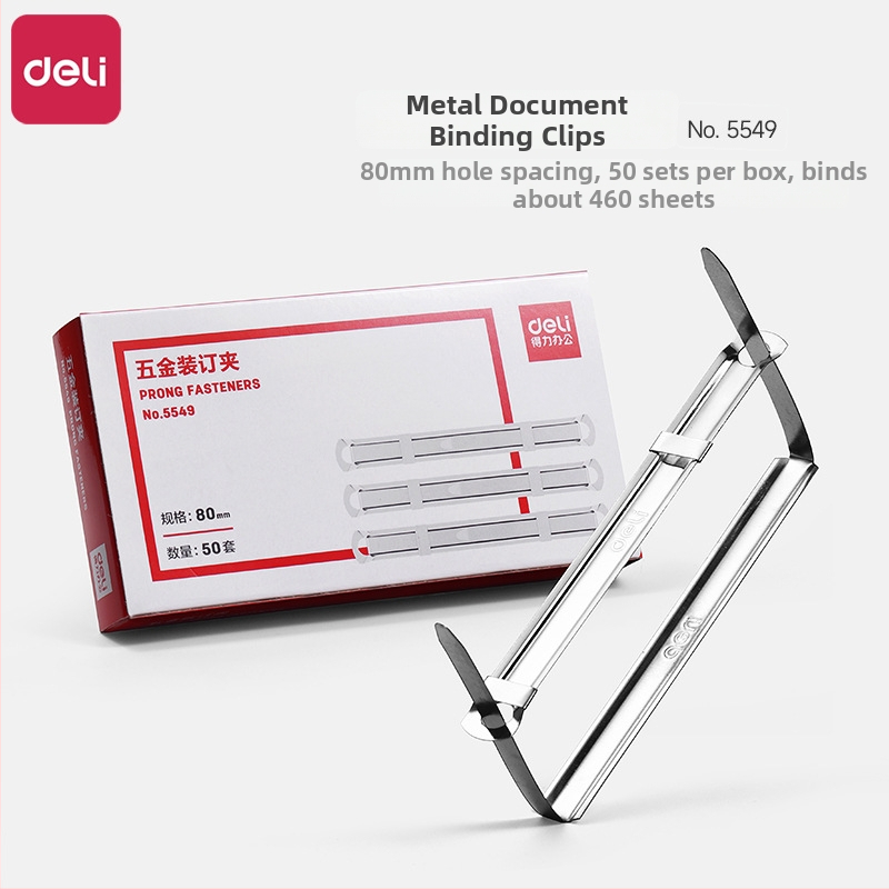 Deli 5549 Clip metal pentru legare