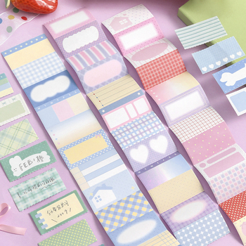 Note for Rulou de Note cu Margine Decorativă – Poate fi lipit, Un Rulou, Ambalaj de Bază