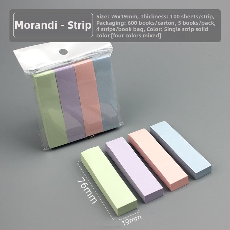 Outstanding note lipicioase cu 100 de pagini interne, lipibile, includ etichete de index pentru elevi