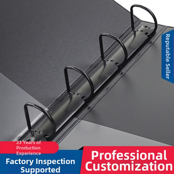 Meisi dosar cu inele D, 4 găuri, clemă metalică, model 38D