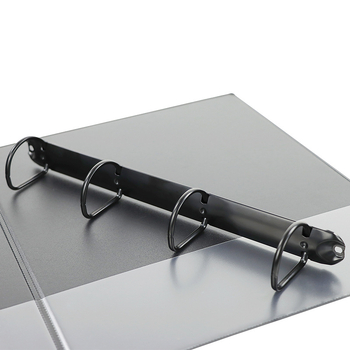 Meisi dosar cu inele D, 4 găuri, clemă metalică, model 38D