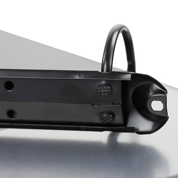 Meisi dosar cu inele D, 4 găuri, clemă metalică, model 38D