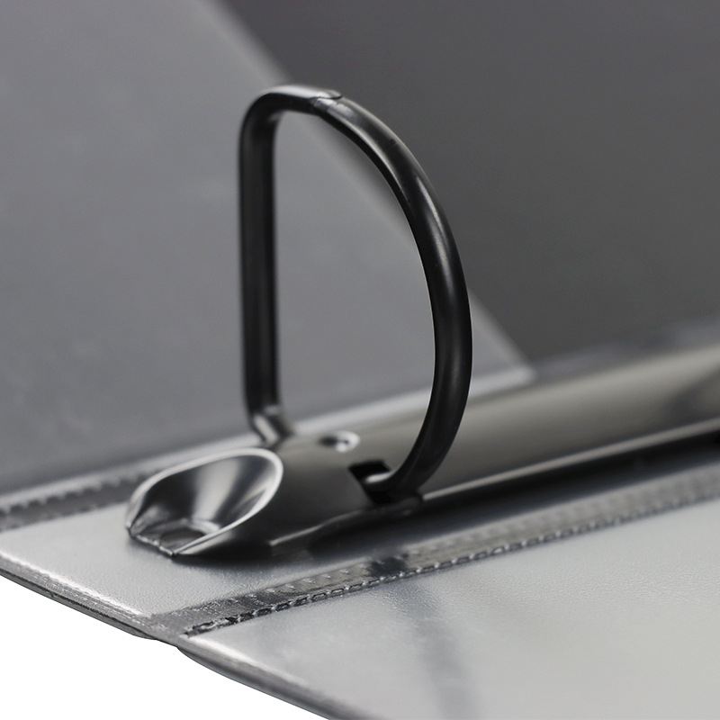 Meisi dosar cu inele D, 4 găuri, clemă metalică, model 38D