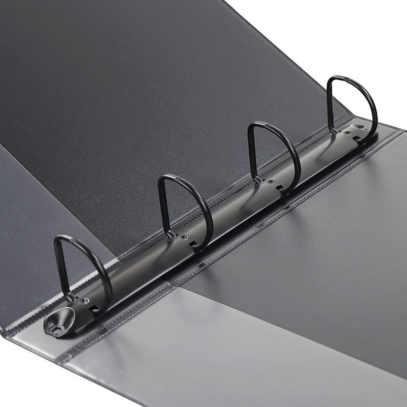 Meisi dosar cu inele D, 4 găuri, clemă metalică, model 38D