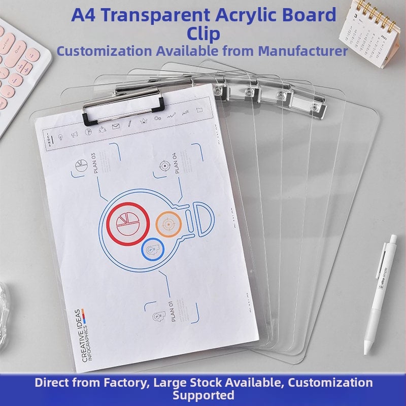 Clip pentru placă acrilică, brand Little Goldfish, model XJY-8200, număr de produs XJY-8200/8100