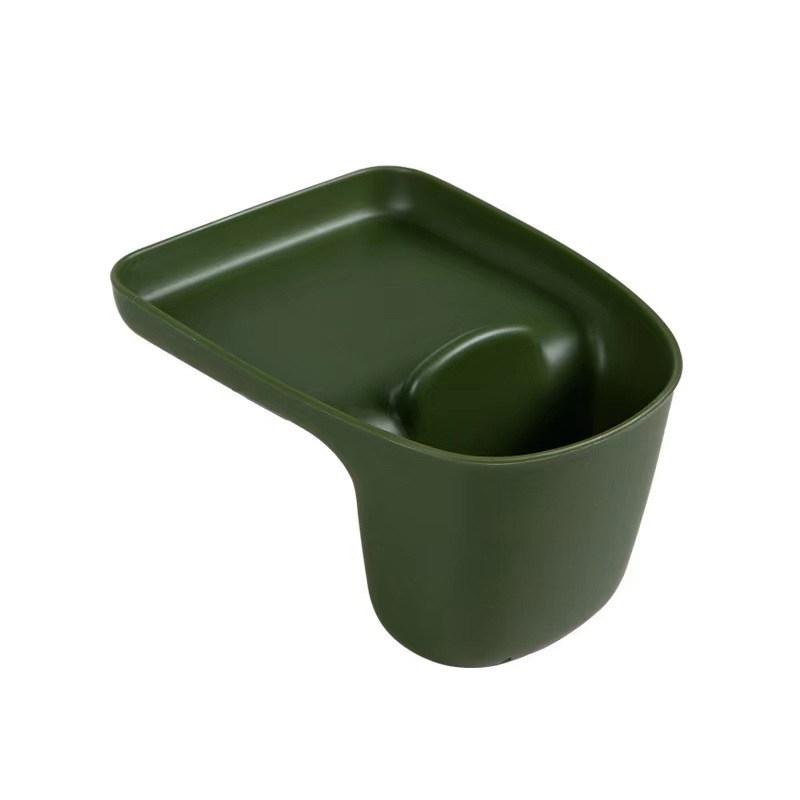 Raft din plastic pentru drenaj la chiuvetă, cu ventuză, mobil, multifuncțional