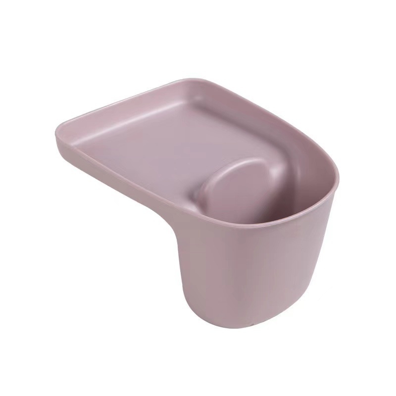 Raft din plastic pentru drenaj la chiuvetă, cu ventuză, mobil, multifuncțional