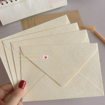 Set de hârtie pentru scrisori și plicuri din kraft – Îngroșat, Stil Ins, Minimalist, Stil antic pentru invitații (Material: kraft paper; Stil: Ins; Temă: antic; Utilizare: invitații)