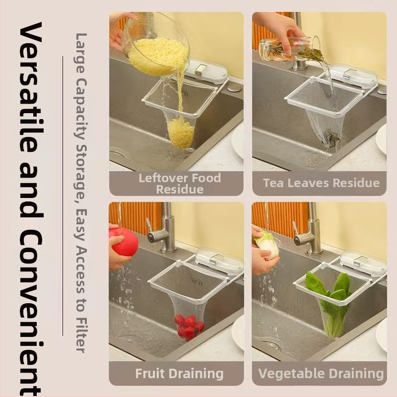 Suport de drenaj pentru chiuvetă cu ventuze, din oțel inoxidabil, marca QIUG, seria 1, lansat vara 2021