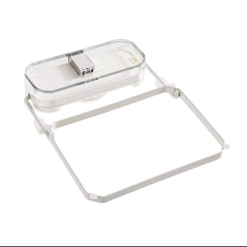 Suport de drenaj pentru chiuvetă cu ventuze, din oțel inoxidabil, marca QIUG, seria 1, lansat vara 2021