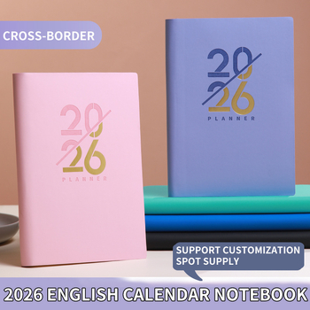 Carnet cu copertă din piele artificială, legare cu fir lipit, hârtie Dowling 75 g/m², 300–400 pagini