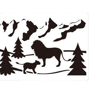 PET šablona za crtanje za DIY grafite – šablona za prskanje za dječje crteže (Materijal: PET; Uvoz: Ne; IP Odobrenje: Ne; Glavno tržište: Ostalo)