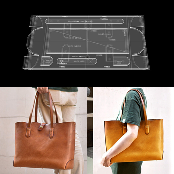 Model geantă Tote – Design clasic vintage, material acrilic, Brand DIY, IP autorizare: Nu