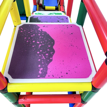 HF Plăciță puzzle pentru podea cu temă viața marină — din plastic, puzzle plat pentru copii 4–6 ani