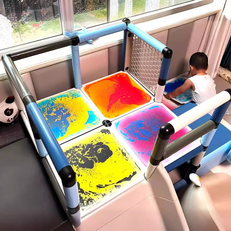 HF Plăciță puzzle pentru podea cu temă viața marină — din plastic, puzzle plat pentru copii 4–6 ani