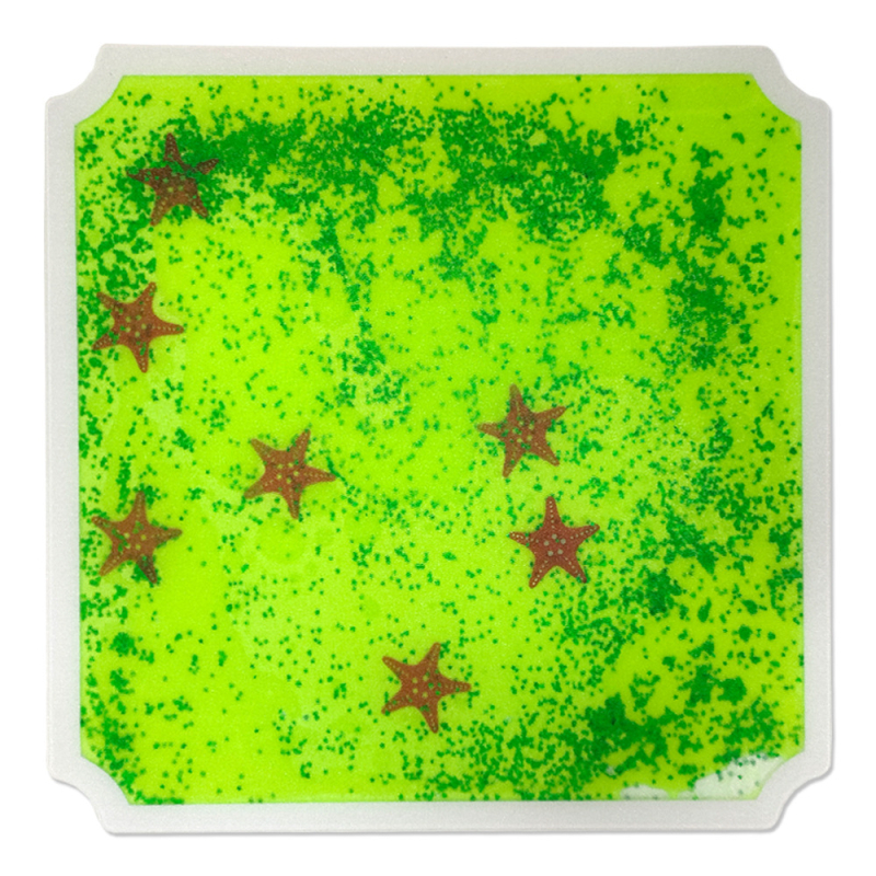 HF Plăciță puzzle pentru podea cu temă viața marină — din plastic, puzzle plat pentru copii 4–6 ani