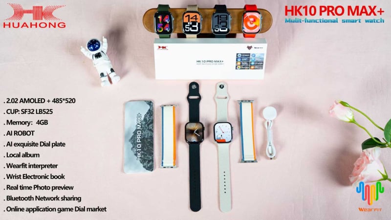 Pametni sat s AMOLED zaslonom, titanijskim kućištem, vodootporan za svakodnevnu upotrebu, 380 mAh baterija, četvrtasti brojčanik, kompatibilan s iOS