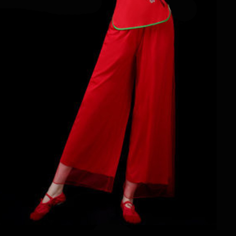 Costum de dans pentru dansul pătrat pentru femei, mijlocie și vârstnici; țesătură din mătase de lapte, 90% poliester; căptușeală din mătase de lapte; căptușeală poliester.