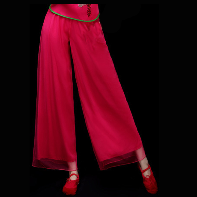 Costum de dans pentru dansul pătrat pentru femei, mijlocie și vârstnici; țesătură din mătase de lapte, 90% poliester; căptușeală din mătase de lapte; căptușeală poliester.