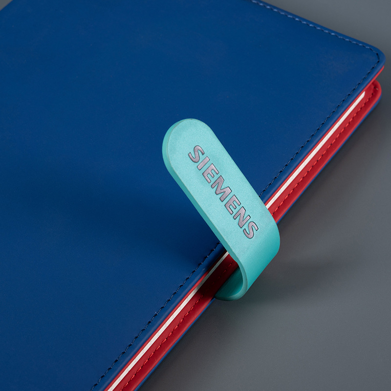 Caiet A5 - Set cadou corporativ personalizat, copertă din piele artificială, legare în spirală, Dowling hârtie, 100 g, 100 pagini