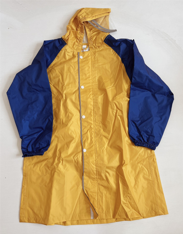 Palton de ploaie despărțit pentru familie – pentru copii și adulți, impermeabil, ușor, uscare rapidă, țesătură din poliester taftă, strat PU adeziv