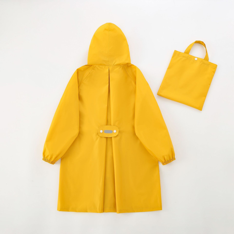 Palton de ploaie despărțit pentru familie – pentru copii și adulți, impermeabil, ușor, uscare rapidă, țesătură din poliester taftă, strat PU adeziv
